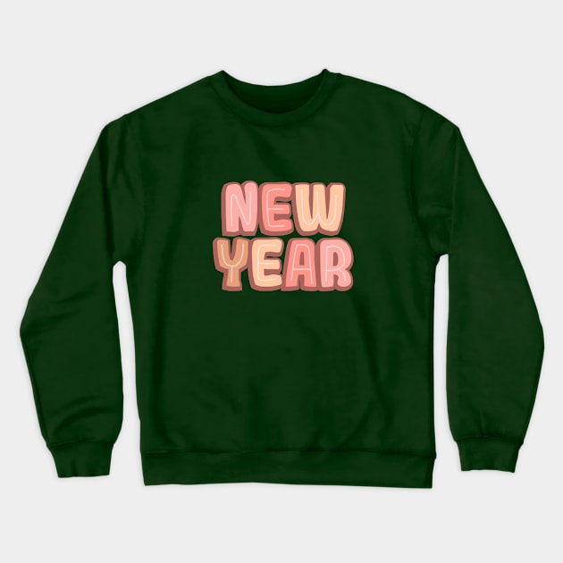 Happy New year Crewneck Sweatshirt by Hexbees 